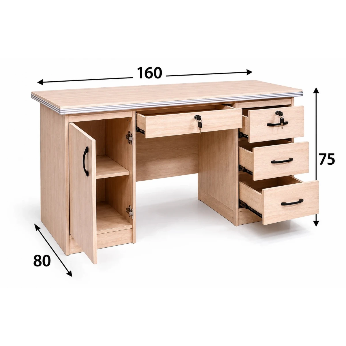 مكتب مقاس 1.60 OT-119 WOOD