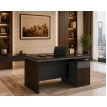 مكتب مقاس 1.60 OT-1603 DARK BROWN
