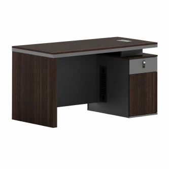 مكتب مقاس 1.60 OT-1603 DARK BROWN