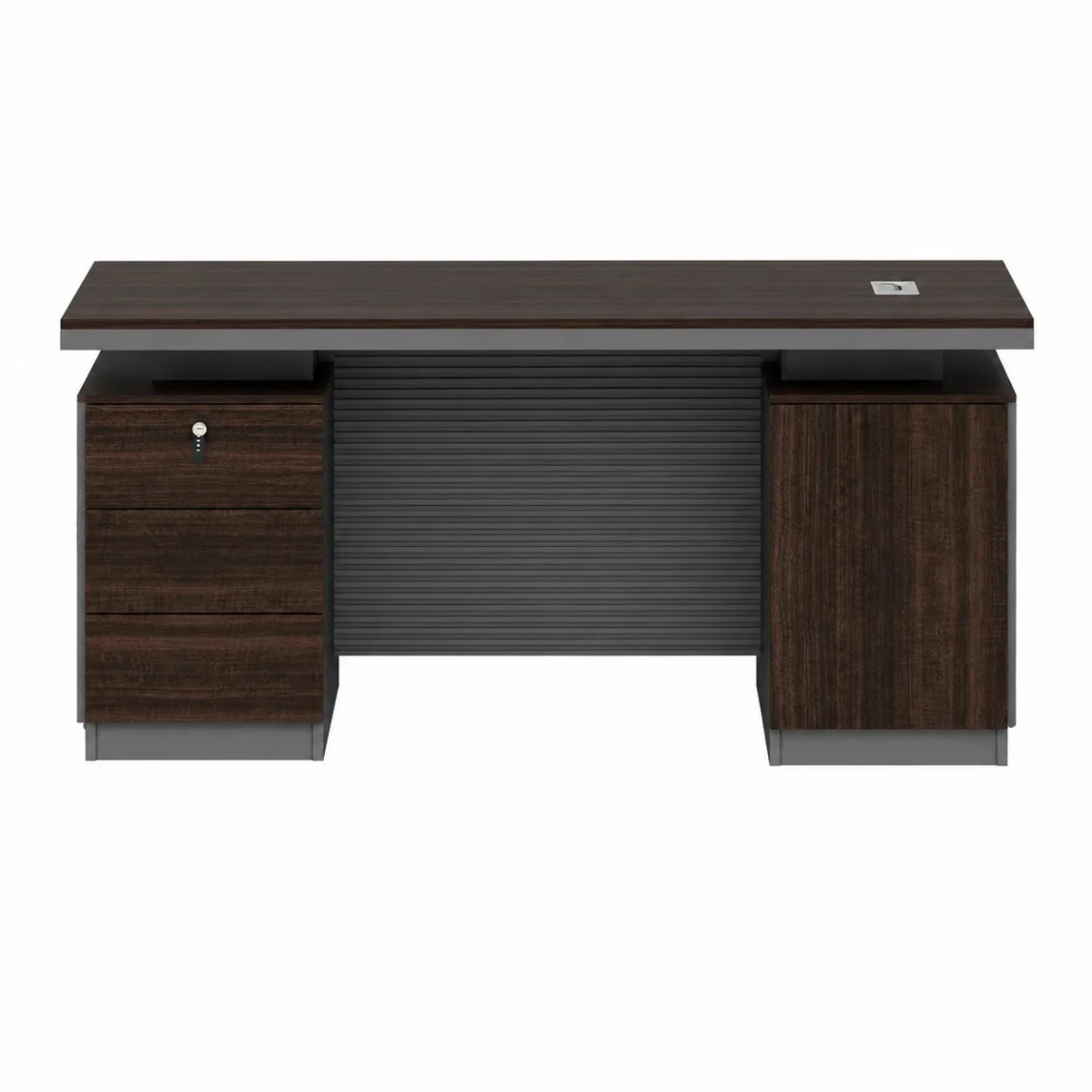 مكتب مقاس 1.40 OT-1404 DARK BROWN