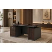 مكتب مقاس 1.60 OT-1604 DARK BROWN
