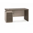 مكتب مقاس 1.20 OT-6602 DARK WOOD