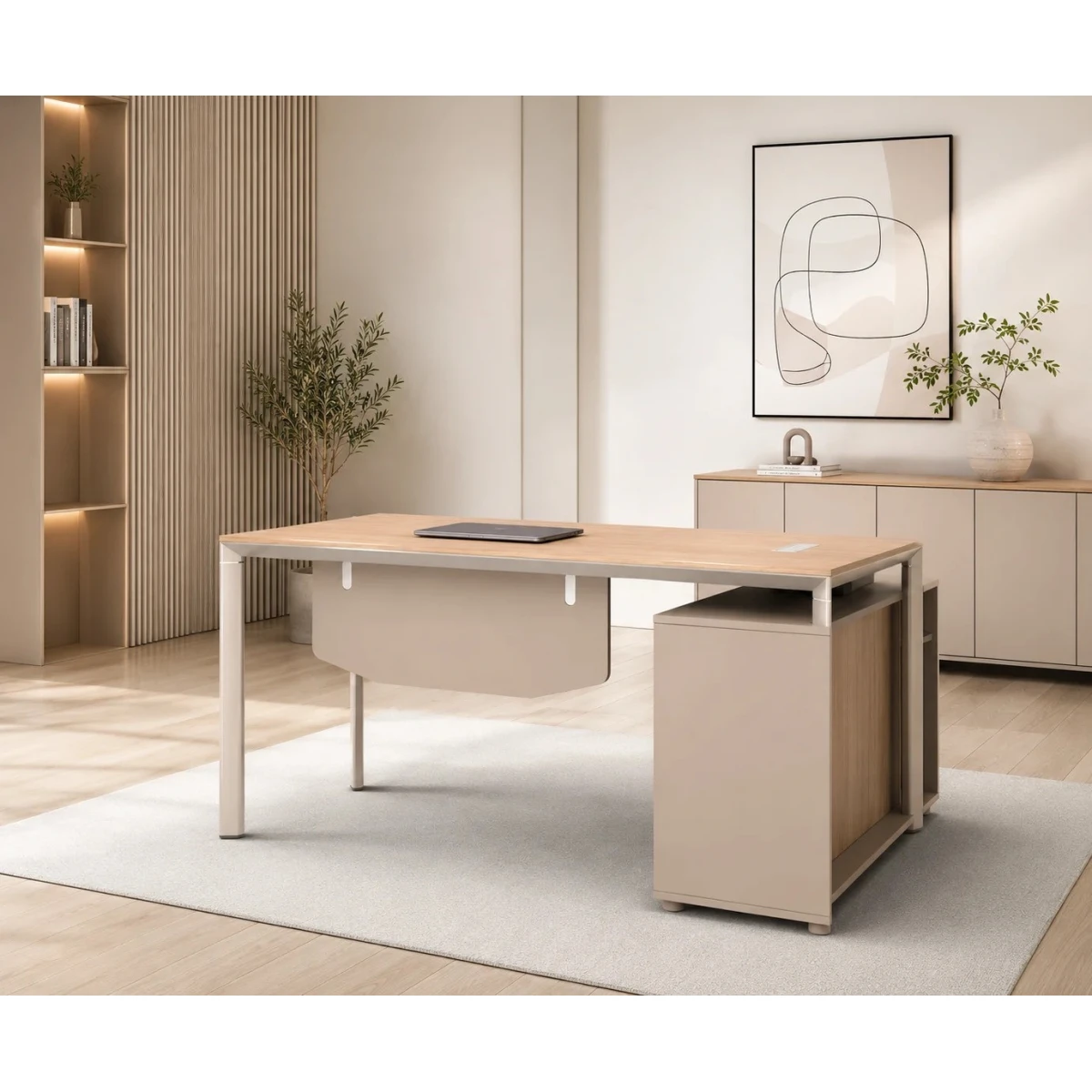 مكتب مقاس 1.40 OT-6609 WOOD