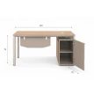 مكتب مقاس 1.40 OT-6609 WOOD