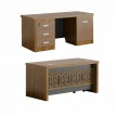 مكتب خشبي مقاس 120 OT-19 BROWN