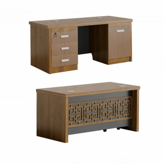 مكتب خشبي مقاس 120 OT-19 BROWN