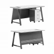 مكتب مقاس 100 OT-28 WHITE GREY