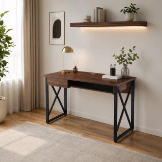 مكتب مقاس 100 سم OT-50 BROWN