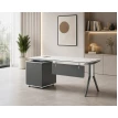 مكتب مقاس 120 سم OT-10 WHITE&GREY