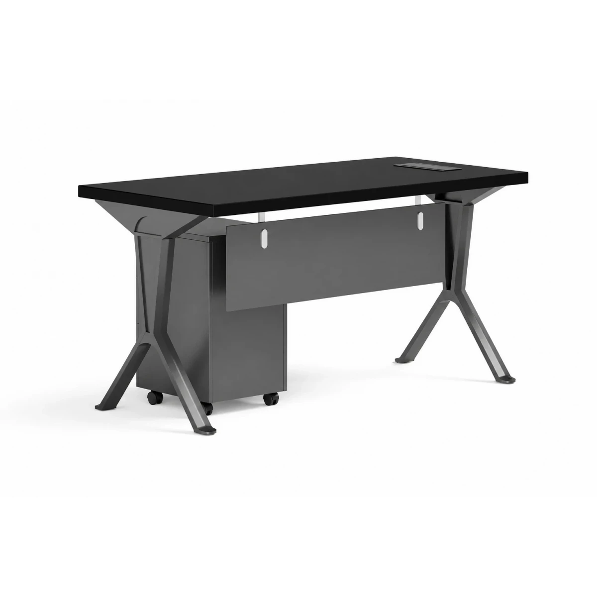 مكتب مقاس 140 سم OT-11 BLACK&GREY