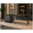 مكتب مقاس 160 سم OT-11 BLACK&GREY