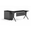 مكتب مقاس 160 سم OT-11 BLACK&GREY