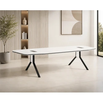 طاولة اجتماع مقاس 100*200 OT-14 W.GREY