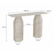 كنسول رخام 120*40 CS-03 L.WOOD
