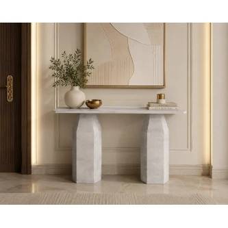 كنسول رخام 120*40 CS-03 GREY