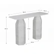 كنسول رخام 120*40 CS-03 GREY