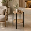 طاولة خدمة مفرد خشب C178S WOOD45*45