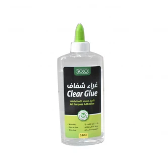 غراء روكو شفاف متعدد الاستعمالات  - 240 مل 