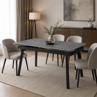 طاولة طعام مفرد JOHN M.GREY.C 150+30+30*85*76