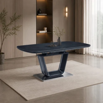 طاولة طعام مفرد OKT-2397 S.BLACK 140-40*80*76