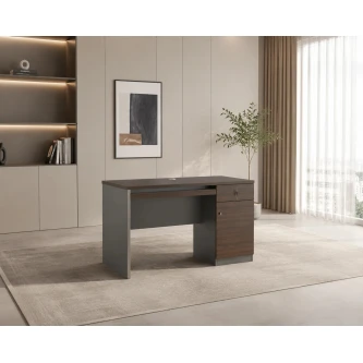 مكتب مقاس 1.20 OT-6605 D.BROWN(d.eucalyptus)