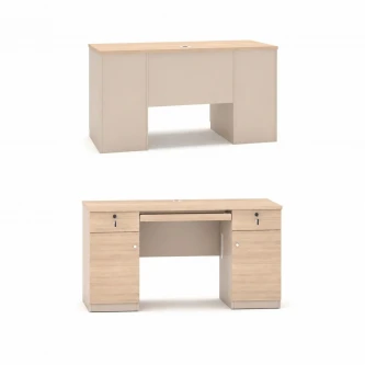 مكتب مقاس 1.40 OT-6604 WOOD (light walnut