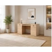 مكتب مقاس 1.40 OT-6604 WOOD (light walnut