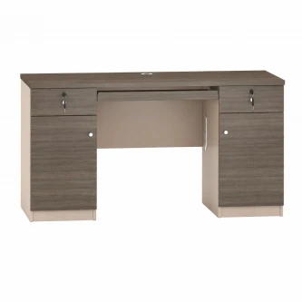 مكتب مقاس 1.40 OT-6604 DARK WOOD(0.torrya)