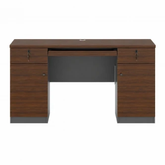 مكتب مقاس 1.40 OT-6604 D.BROWN ( d.eucalyptus)