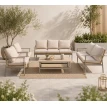 طقم كنب خارجي 7 شخص KZ-1006 BEIGE