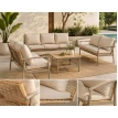 طقم كنب خارجي 7 شخص KZ-1006 BEIGE