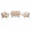 طقم كنب خارجي 7 شخص KZ-1006 BEIGE