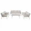 طقم كنب خارجي 7 شخص KZ-1008 LIGHT GREY