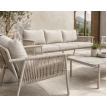 طقم كنب خارجي 7 شخص KZ-1008 LIGHT GREY