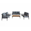 طقم كنب خارجي 7 شخص BLACK&DARK GREY 212347