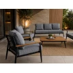 طقم كنب خارجي 7 شخص BLACK&DARK GREY 212347