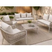 طقم كنب خارجي 7 شخص WHITE&BEIGE 212373