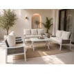 طقم كنب خارجي 7 شخص WHITE&BEIEG 212375