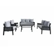 طقم كنب خارجي 7 شخص BLACK&GREY 212375
