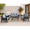 طقم كنب خارجي 7 شخص BLACK&GREY 212375