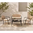 طقم كنب خارجي 4 شخص BLACK &BEIGE 212191