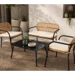 طقم كنب خارجي 4 شخص BLACK &BEIGE 212191