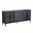 دولاب بوفيه 180 سم Y-001 GREY