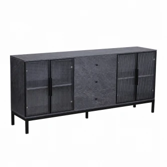 دولاب بوفيه 180 سم Y-001 GREY
