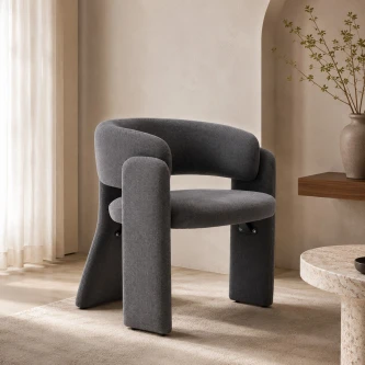 كرسي مفرد -A-30DARK GREY                             