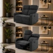 كرسي استرخاء ثابت ثنائي SF-10 GREY