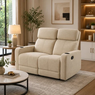 كرسي استرخاء  ثابت ثنائي SF-10 BEIGE