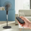 مروحة كهربائية عمودية فيلبس مع ريموت تحكم عن بعد 16أنش 3 سرعات 53 واط CX1520/01