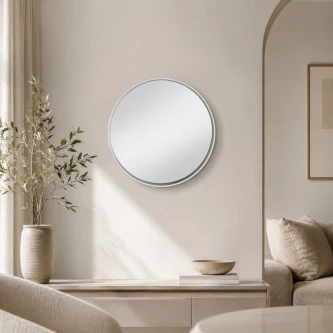 مراية دائري 70*70 M50 WHITE