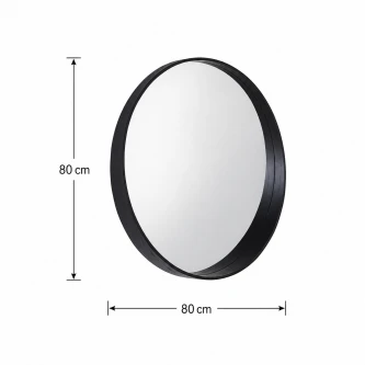 مراية دائري 80*80 M51 BLACK
